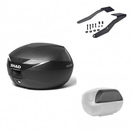 SHAD Baul trasero + herraje montaje respaldo de pasajero SH39 SH 39 KIT-178018