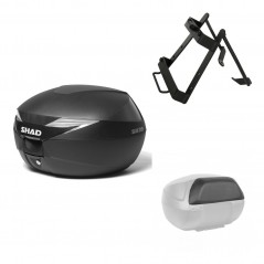 SHAD Baul trasero + herraje montaje respaldo de pasajero SH39 SH 39 KIT-177916