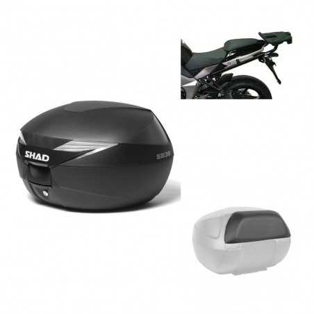 SHAD Baul trasero + herraje montaje respaldo de pasajero SH39 SH 39 KIT-177866