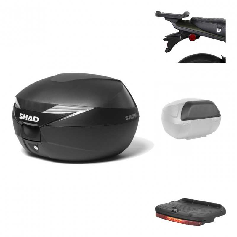 SHAD Baul trasero + herraje montaje accesorios SH39 SH 39 KIT-178066