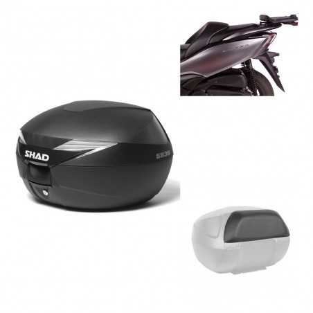 SHAD Baul trasero + herraje montaje respaldo de pasajero SH39 SH 39 KIT-178170