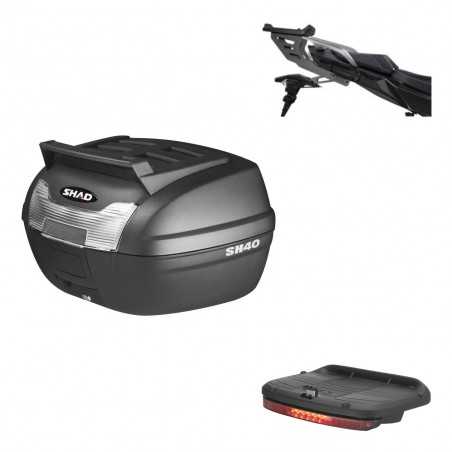 SHAD Baul trasero + herraje montaje luz de freno KIT-178420