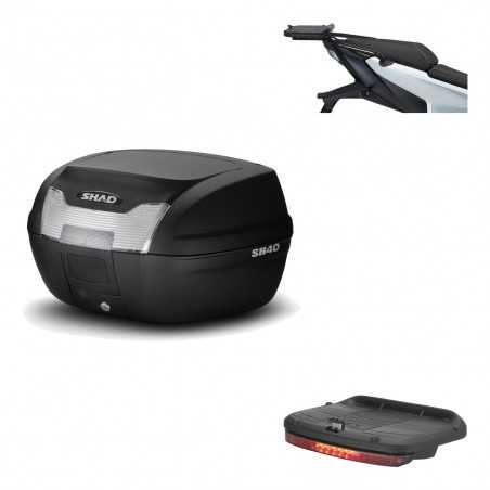 SHAD Baul trasero + herraje montaje luz de freno SH40 SH 40 2011 KIT-178272