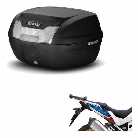 SHAD Baul trasero + herraje montaje SH40 SH 40 2011 KIT-178323