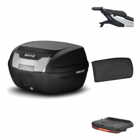 SHAD Baul trasero + herraje montaje accesorios SH40 SH 40 2011 KIT-178274