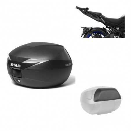 SHAD Baul trasero + herraje montaje respaldo de pasajero SH39 SH 39 KIT-178125