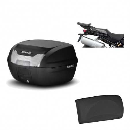 SHAD Baul trasero + herraje montaje respaldo de pasajero SH40 SH 40 2011 KIT-178277