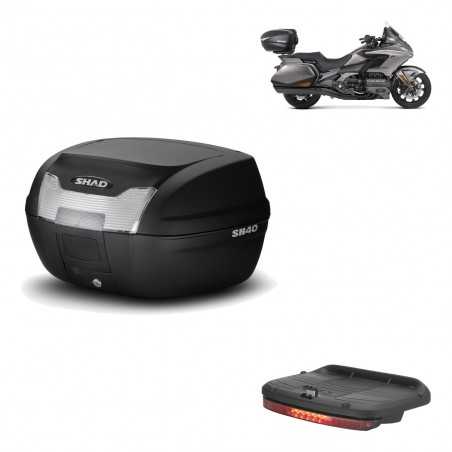 SHAD Baul trasero + herraje montaje luz de freno SH40 SH 40 2011 KIT-178228