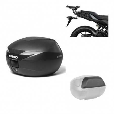 SHAD Baul trasero + herraje montaje respaldo de pasajero SH39 SH 39 KIT-178129