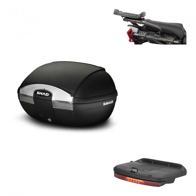 SHAD Baul trasero + herraje montaje luz de freno SH45 SH 45 KIT-178575