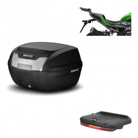 SHAD Baul trasero + herraje montaje luz de freno SH40 SH 40 2011 KIT-178328