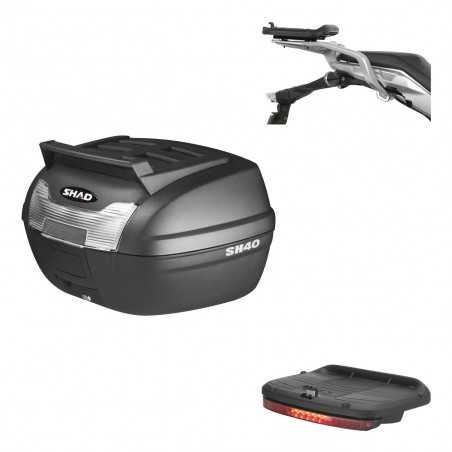 Back trunk + big top fitting + brake light 