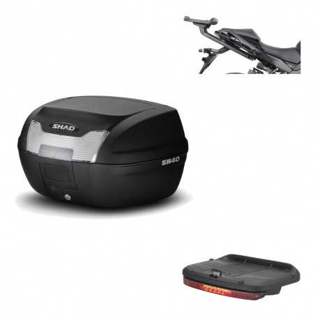 SHAD Baul trasero + herraje montaje luz de freno SH40 SH 40 2011 KIT-178284