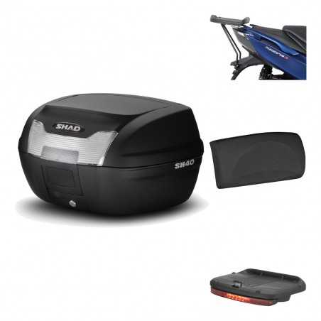 SHAD Baul trasero + herraje montaje accesorios SH40 SH 40 2011 KIT-178234