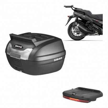 Back trunk + big top fitting + brake light 