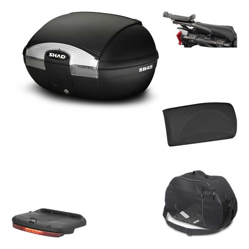 Rear trunk + mounting hardware + accessories  SH45 SH 45