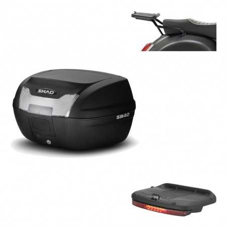 SHAD Baul trasero + herraje montaje luz de freno SH40 SH 40 2011 KIT-178332