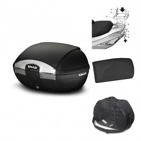SHAD Baul trasero + herraje montaje accesorios SH45 SH 45 KIT-178533
