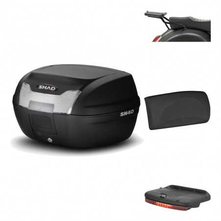SHAD Baul trasero + herraje montaje accesorios SH40 SH 40 2011 KIT-178334