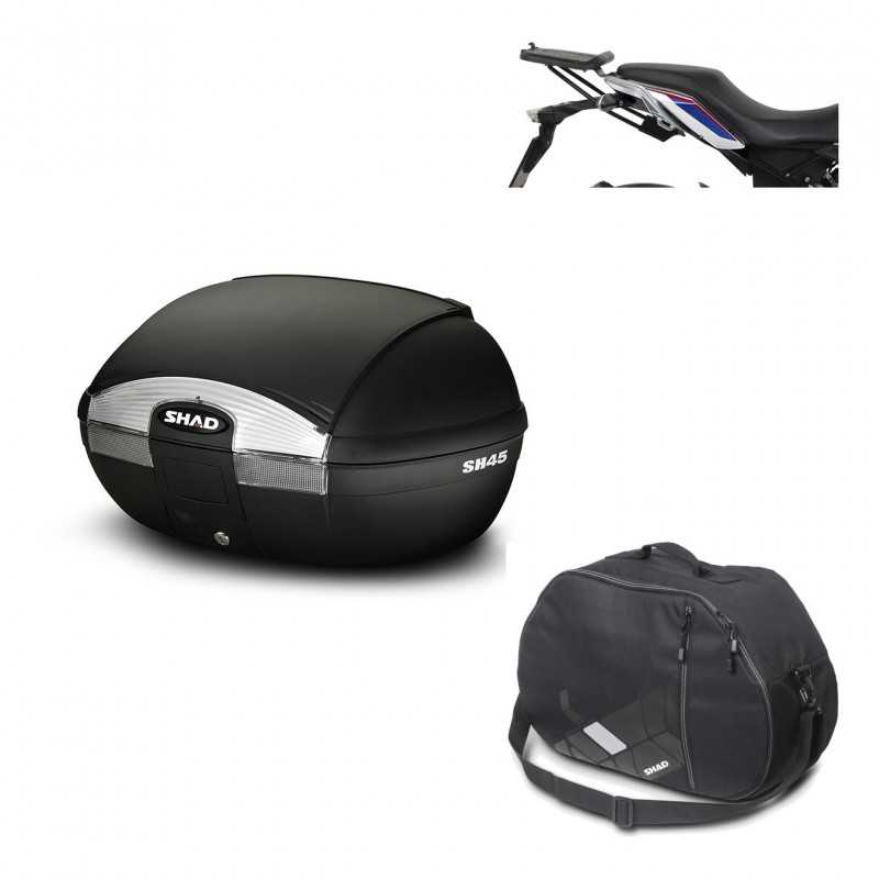 SHAD Baul trasero + herraje montaje bolsa interna SH45 SH 45 KIT-178584