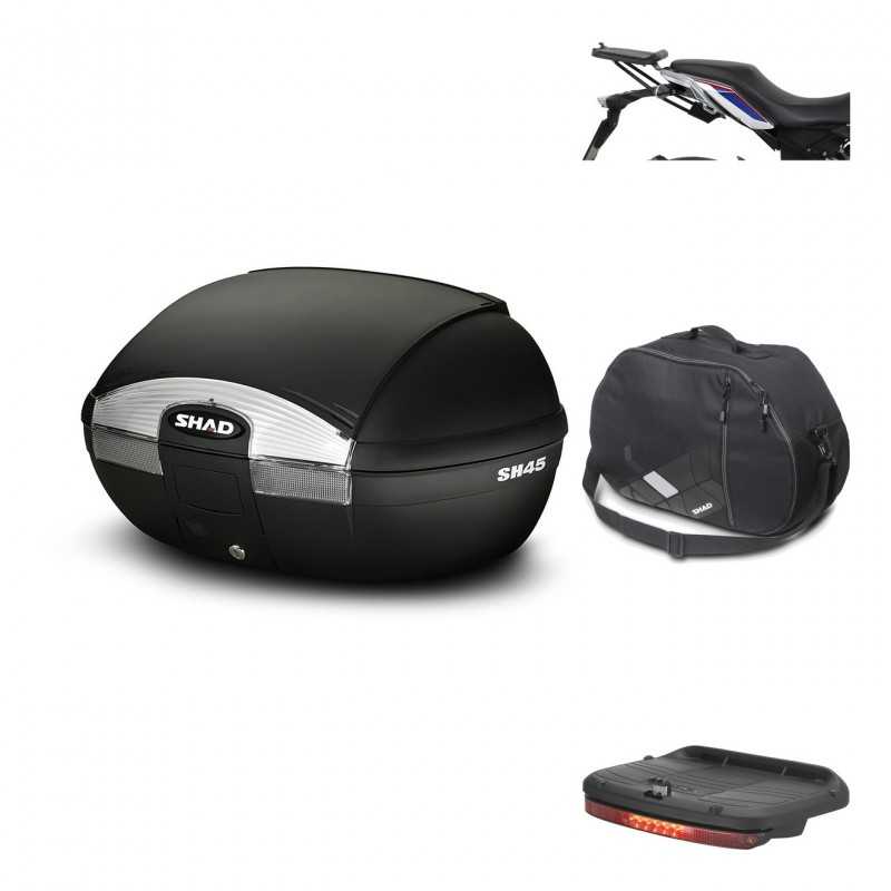 Rear trunk + mounting hardware + accessories  SH45 SH 45