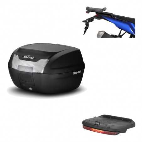 SHAD Baul trasero + herraje montaje luz de freno SH40 SH 40 2011 KIT-178336