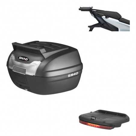 Back trunk + big top fitting + brake light 