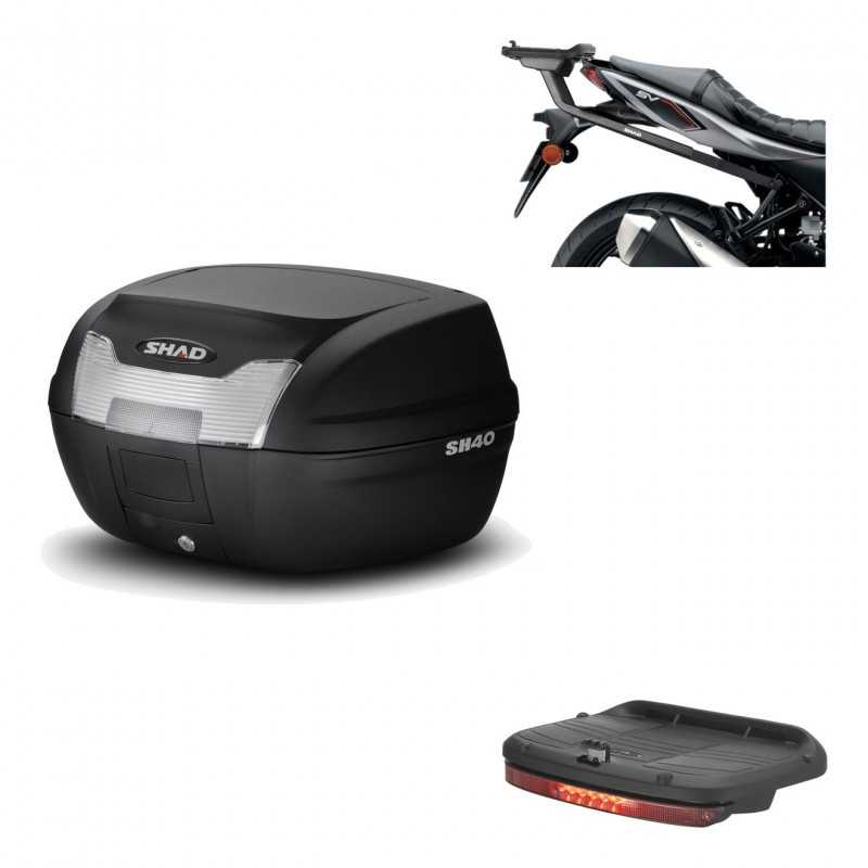 SHAD Baul trasero + herraje montaje luz de freno SH40 SH 40 2011 KIT-178240