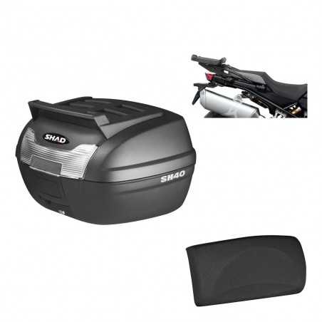 Back trunk + big top fitting + passenger support 