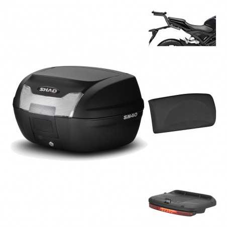 SHAD Baul trasero + herraje montaje accesorios SH40 SH 40 2011 KIT-178342