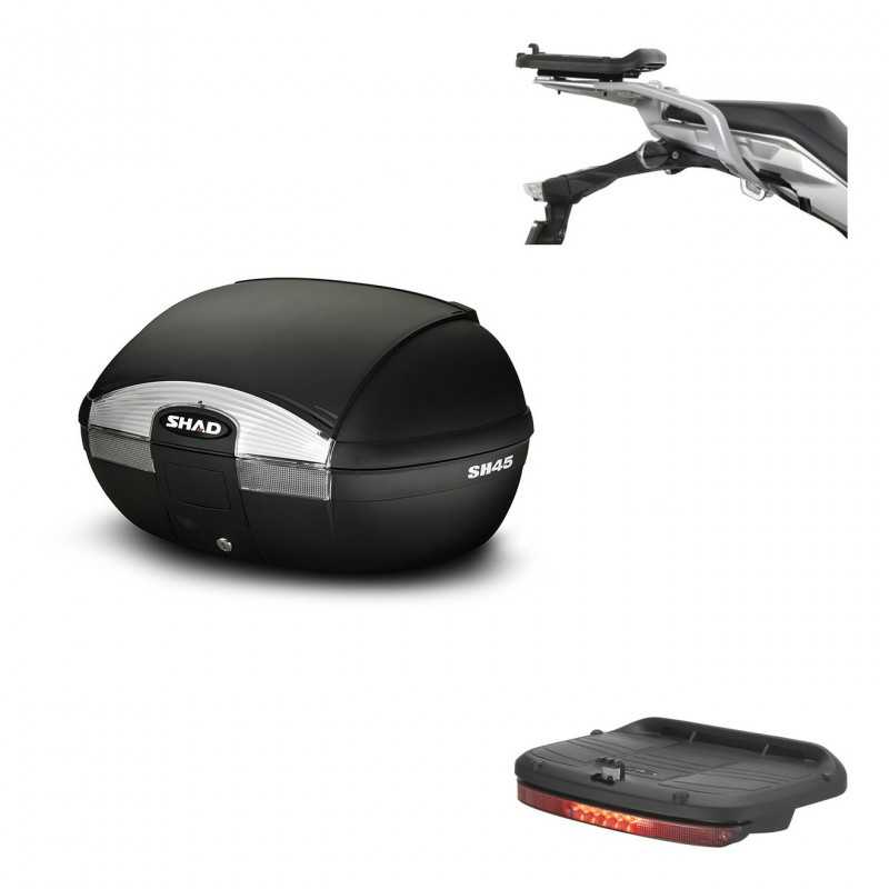 SHAD Baul trasero + herraje montaje luz de freno SH45 SH 45 KIT-178591
