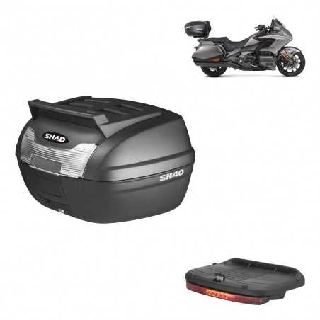 Back trunk + big top fitting + brake light 