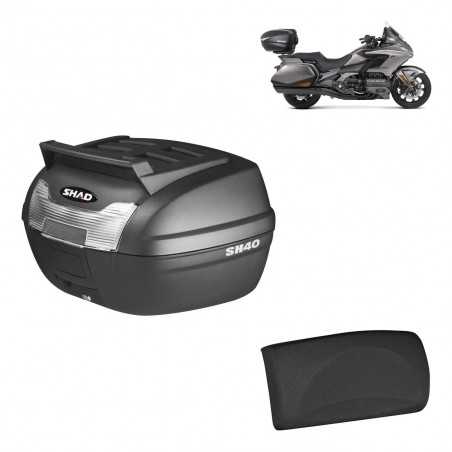 Back trunk + big top fitting + passenger support 