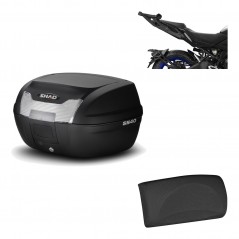 SHAD Baul trasero + herraje montaje respaldo de pasajero SH40 SH 40 2011 KIT-178297