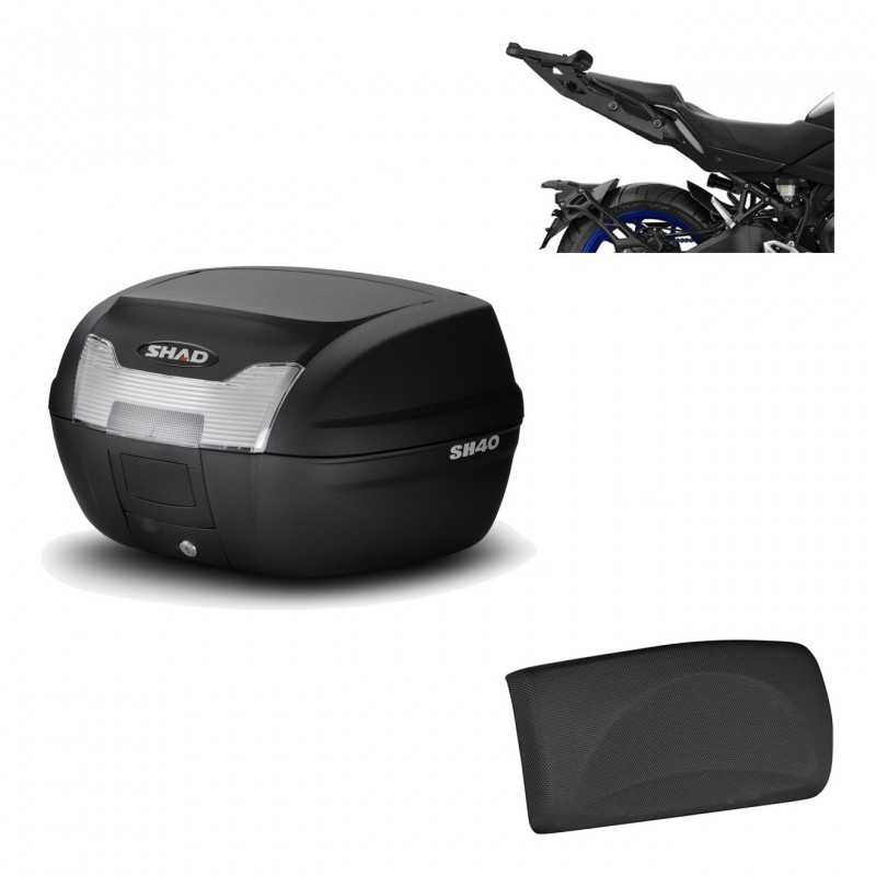 SHAD Baul trasero + herraje montaje respaldo de pasajero SH40 SH 40 2011 KIT-178297