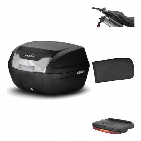 SHAD Baul trasero + herraje montaje accesorios SH40 SH 40 2011 KIT-178206