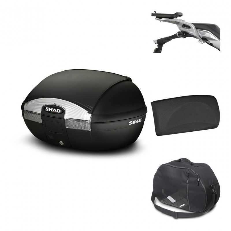 Rear trunk + mounting hardware + accessories  SH45 SH 45
