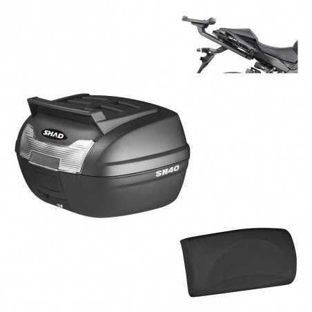 Back trunk + big top fitting + passenger support 