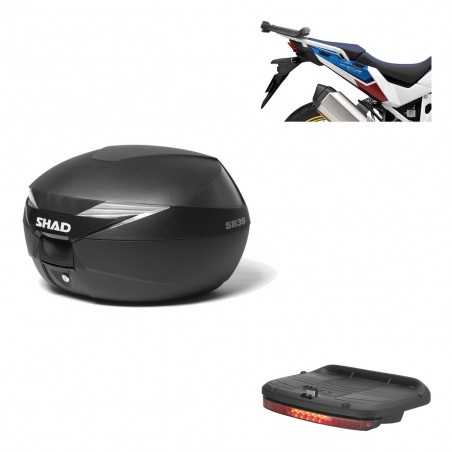 SHAD Baul trasero + herraje montaje luz de freno SH39 SH 39 KIT-178152