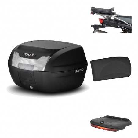 SHAD Baul trasero + herraje montaje accesorios SH40 SH 40 2011 KIT-178250
