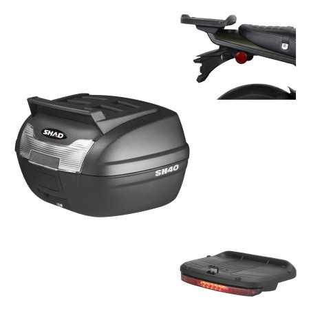 Back trunk + big top fitting + brake light 