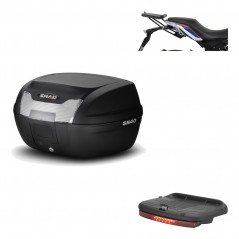 SHAD Baul trasero + herraje montaje luz de freno SH40 SH 40 2011 KIT-178212