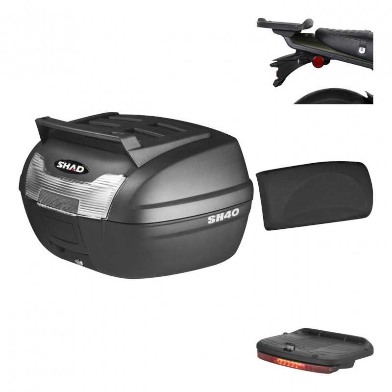 SHAD Baul trasero + herraje montaje accesorios KIT-178402