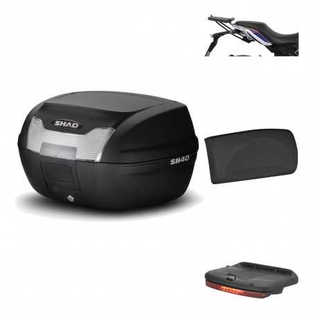 SHAD Baul trasero + herraje montaje accesorios SH40 SH 40 2011 KIT-178214
