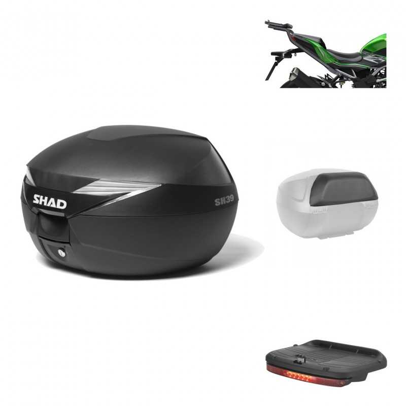 Rear trunk + mounting hardware + accessories  SH39 SH 39