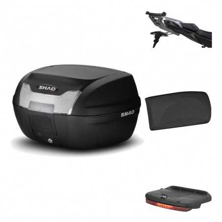 SHAD Baul trasero + herraje montaje accesorios SH40 SH 40 2011 KIT-178258