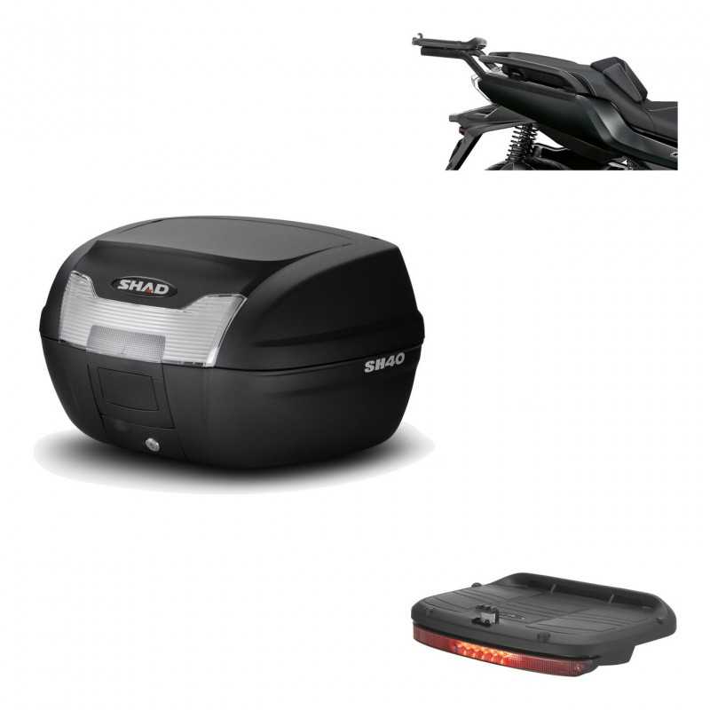 SHAD Baul trasero + herraje montaje luz de freno SH40 SH 40 2011 KIT-178308