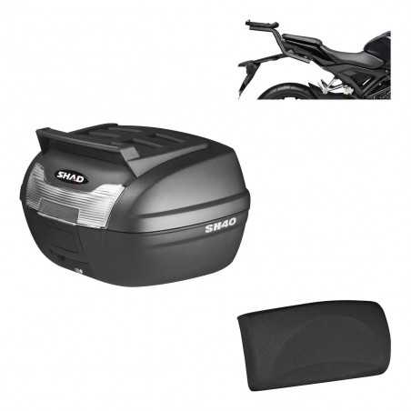 SHAD Baul trasero + herraje montaje respaldo de pasajero KIT-178505