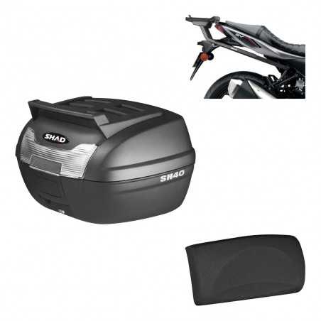 Back trunk + big top fitting + passenger support 