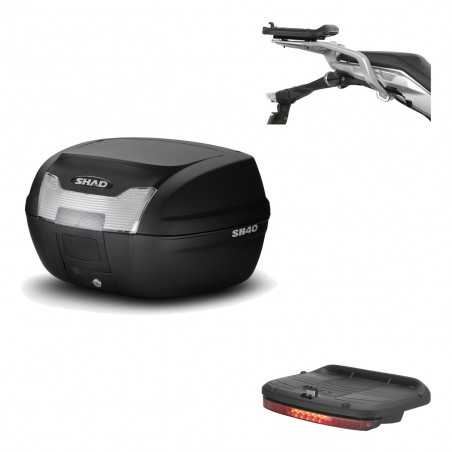 SHAD Baul trasero + herraje montaje luz de freno SH40 SH 40 2011 KIT-178216